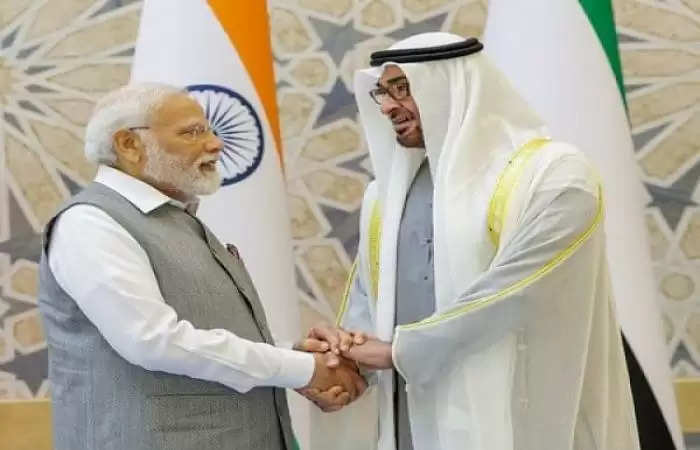 PM Modi Met UAE President
