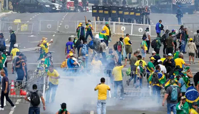 riot in brazil