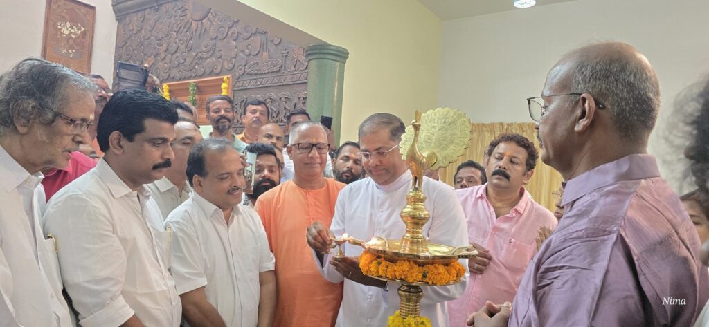 കേന്ദ്രമന്ത്രിയും തൃശൂർ എം.പിയുമായ സുരേഷ് ഗോപിയുടെ ഓഫീസ് ഉദ്ഘാടനം ‍ നടന്നു