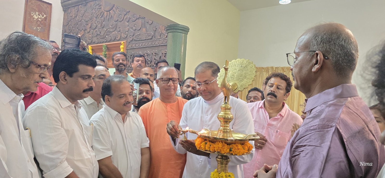 കേന്ദ്രമന്ത്രിയും തൃശൂർ എം.പിയുമായ സുരേഷ് ഗോപിയുടെ ഓഫീസ് ഉദ്ഘാടനം ‍ നടന്നു