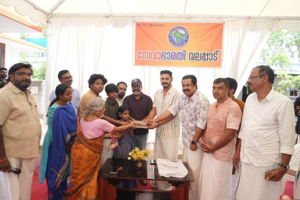 വിഷുദിനത്തിൽ ധന്യയുടേയും മക്കളുടേയും സ്വപ്നം സാക്ഷാത്കരിച്ച് സേവാഭാരതി ; വിഷുക്കണിയായി ധന്യക്കും മകൾക്കും സ്വന്തം വീട്