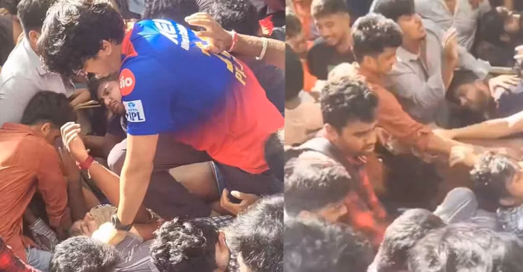 ദുരന്തമായി ബെംഗളൂരുവിന്റെ വിജയാഘോഷം ചിന്നസ്വാമി സ്റ്റേഡിയത്തിൽ തിക്കും തിരക്കും ; 11 മരണം, 50 പേർക്ക് പരുക്ക്