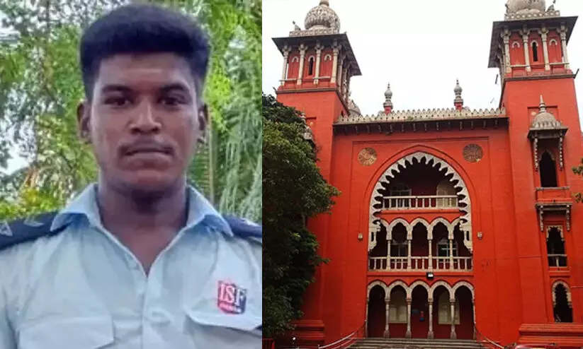ക്ഷേ​ത്ര​ജീ​വ​ന​ക്കാ​ര​ന്‍റെ ക​സ്റ്റ​ഡി മ​ര​ണം: 25 ലക്ഷം നഷ്ടപരിഹാരം വിധിച്ച് മദ്രാസ് ഹൈക്കോടതി