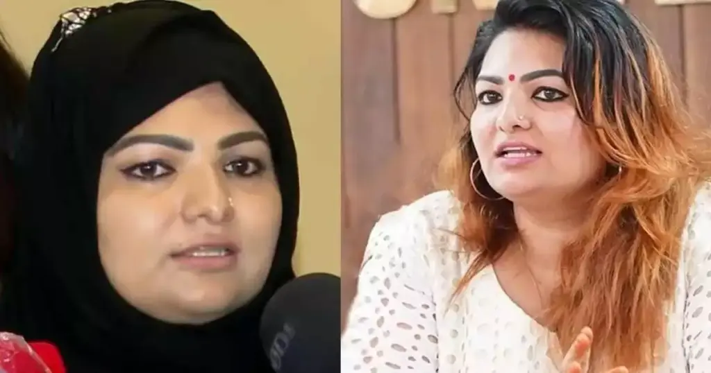 നിർമ്മാതാക്കളുടെ സംഘടനനാ തിര‍ഞ്ഞെടുപ്പ് ; പർദ ധരിച്ച് പത്രിക നൽകാനെത്തി സാന്ദ്രാ തോമസ്