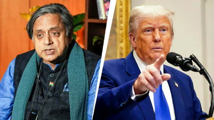 ഇന്ത്യക്ക് ട്രംപിന്‍റെ 50 ശതമാനം തീരുവ: ഇരട്ടത്താപ്പെന്ന് ശശി തരൂർ