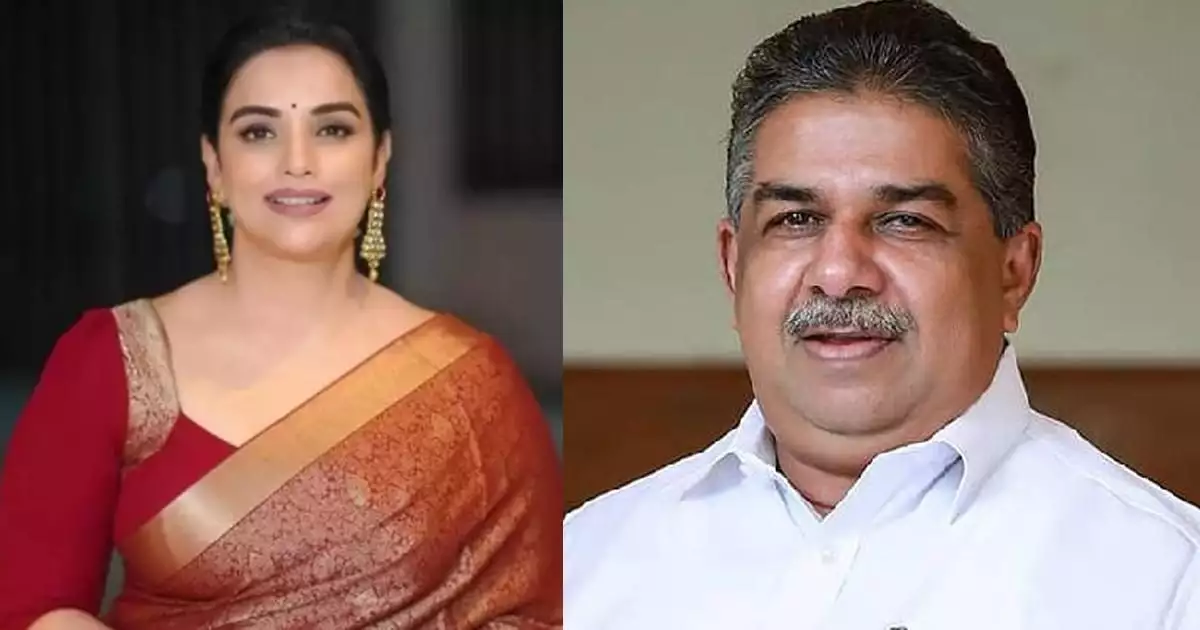 ശ്വേതാ മേനോന്റെ പേരിലുളള കേസ് നിലനിൽക്കില്ലെന്ന് മന്ത്രി സജി ചെറിയാൻ