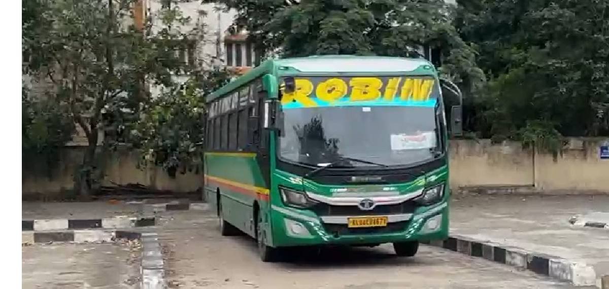 റോബിൻ ബസ് വീണ്ടും കസ്റ്റഡിയിൽ എടുത്ത് തമിഴ്‌നാട് ആർടിഒ
