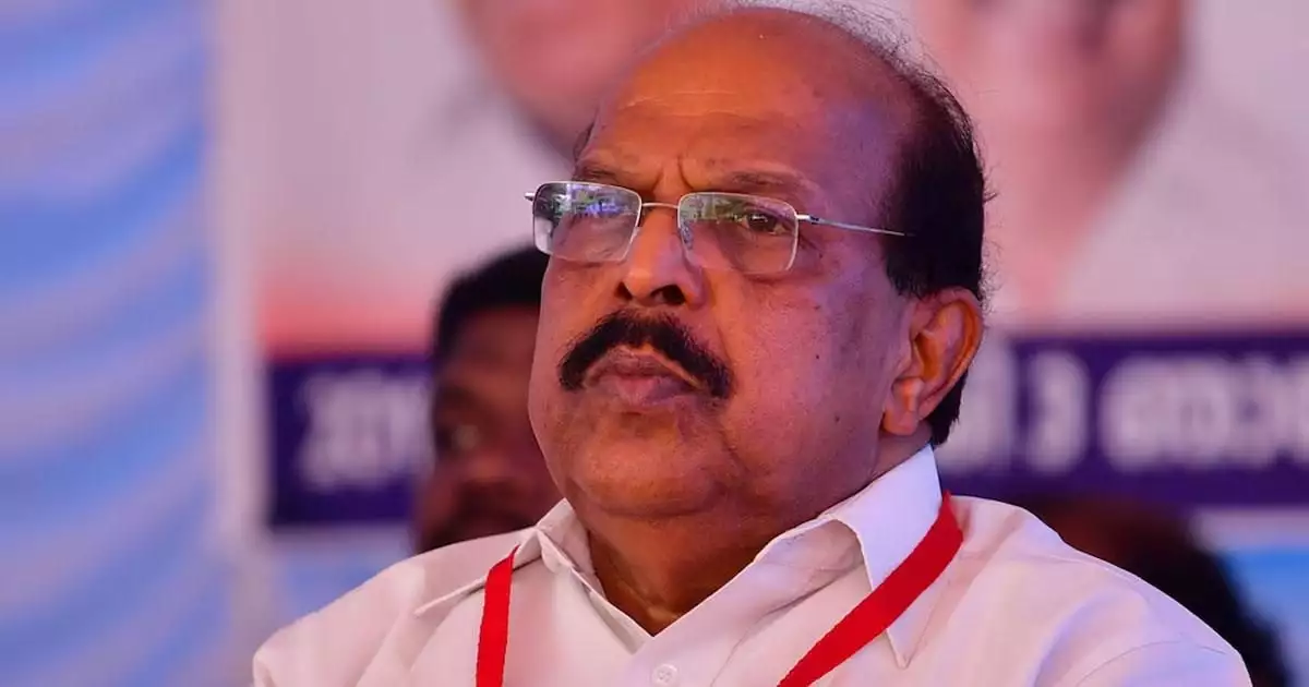 പാർട്ടിയുമായി പിണങ്ങി മുതിർന്ന സിപിഎം നേതാവ്ജി.സുധാകരൻ; ആലപ്പുഴയിൽ സ്വാതന്ത്രനായി മത്സരിക്കും
