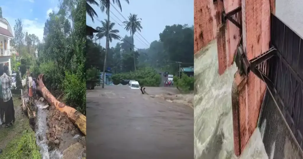 സംസ്ഥാനത്ത് തുലാവർഷക്കെടുതി രൂക്ഷം; കട്ടപ്പനയിൽ ഉരുൾപ്പൊട്ടി; കുമളിയിൽ വീടുകളിൽ വെള്ളം കയറി