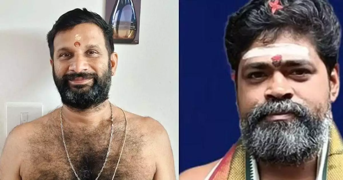 ഏറന്നൂര്‍ മനയിൽ പ്രസാദ് ഇഡി ശബരിമലയിലെ മേൽശാന്തി; എംജി മനു മാളികപ്പുറം മേൽശാന്തി