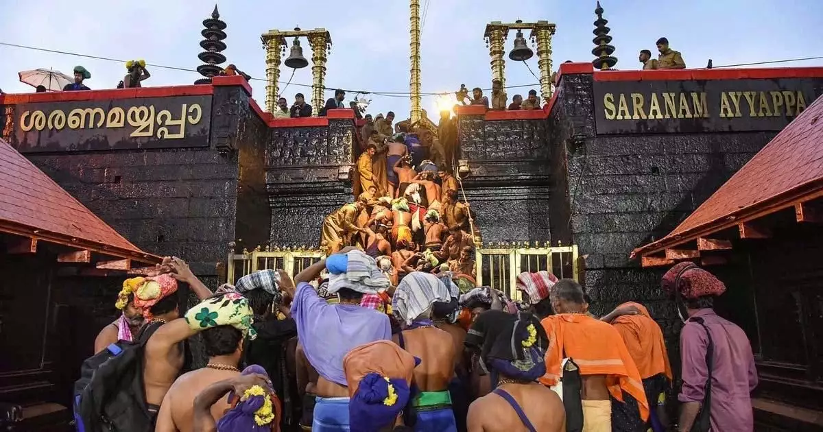 ഇനി ശരണം വിളിയുടെ നാളുകൾ;മണ്ഡലകാല മകര വിളക്ക് തീര്‍ഥാടനത്തിനായി  ശബരിമല നട ഇന്ന് തുറക്കും
