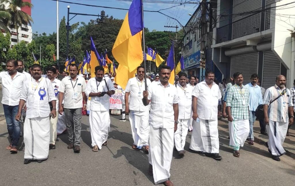 ഇരുപത്തിനാലു മണിക്കൂറിനകം പിന്‍വലിക്കണം’, ബിനാലെ ചിത്രത്തിനെതിരെ ലാറ്റിന്‍ കാത്തലിക് അസോസിയേഷന്‍