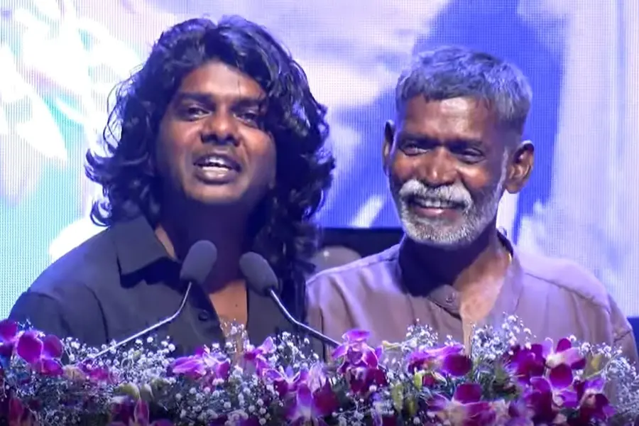ഈ അവാർഡ് എനിക്ക് കിട്ടാൻ ഒരേയൊരു കാരണക്കാരൻ എന്റെ അപ്പൻ മാത്രമായിരിക്കും ; ചലച്ചിത്ര പുരസ്കാരം അച്ഛന് സമർപ്പിച്ച് വേടൻ