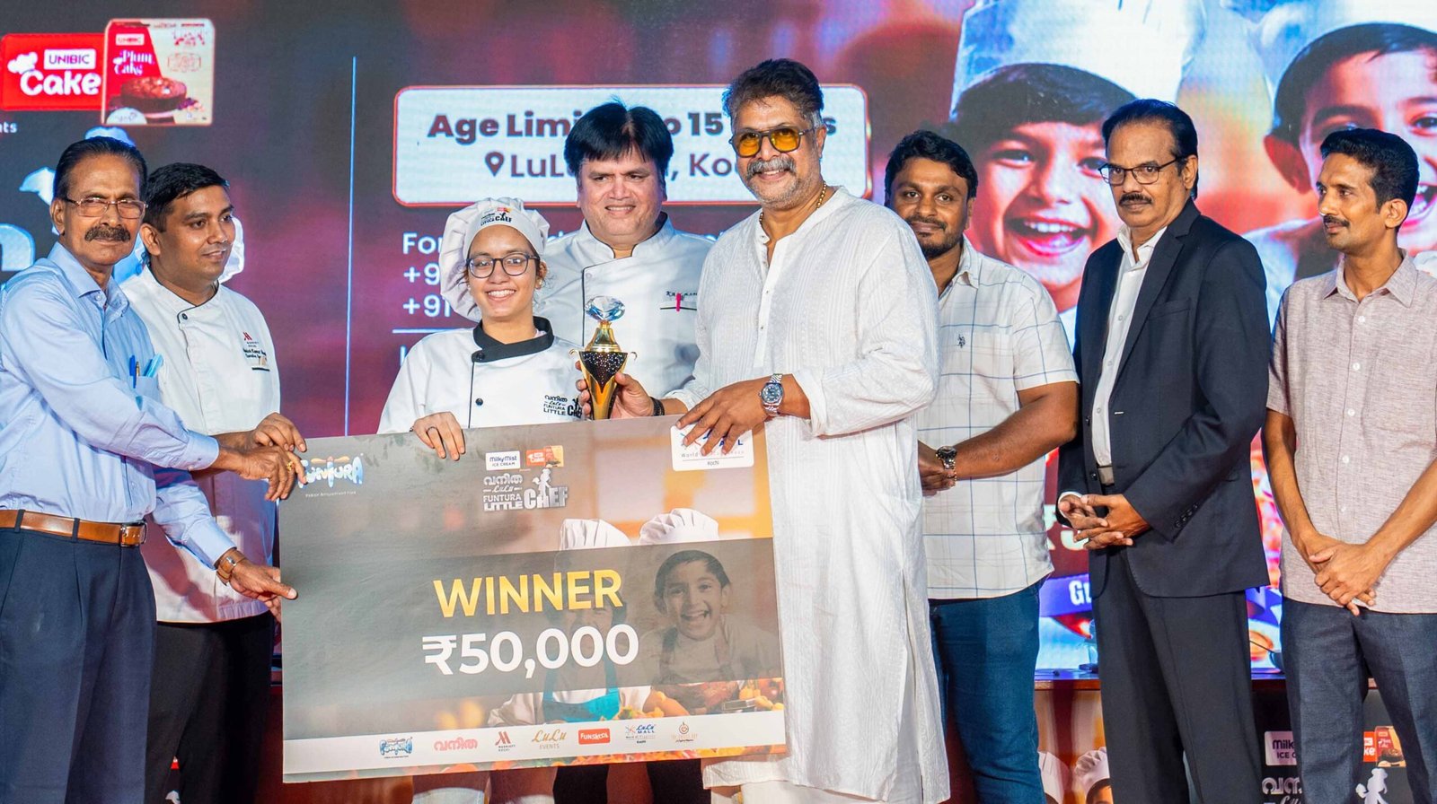 ലുലു ഫൺട്യൂറ ലിറ്റിൽ ഷെഫ് വിജയിയായി നെദിയ അബ്ദുൾ റിയാസ്; കുഞ്ഞു ഷെഫുകളെ പ്രശംസിച്ച് നടൻ ഇർഷാദ് അലി