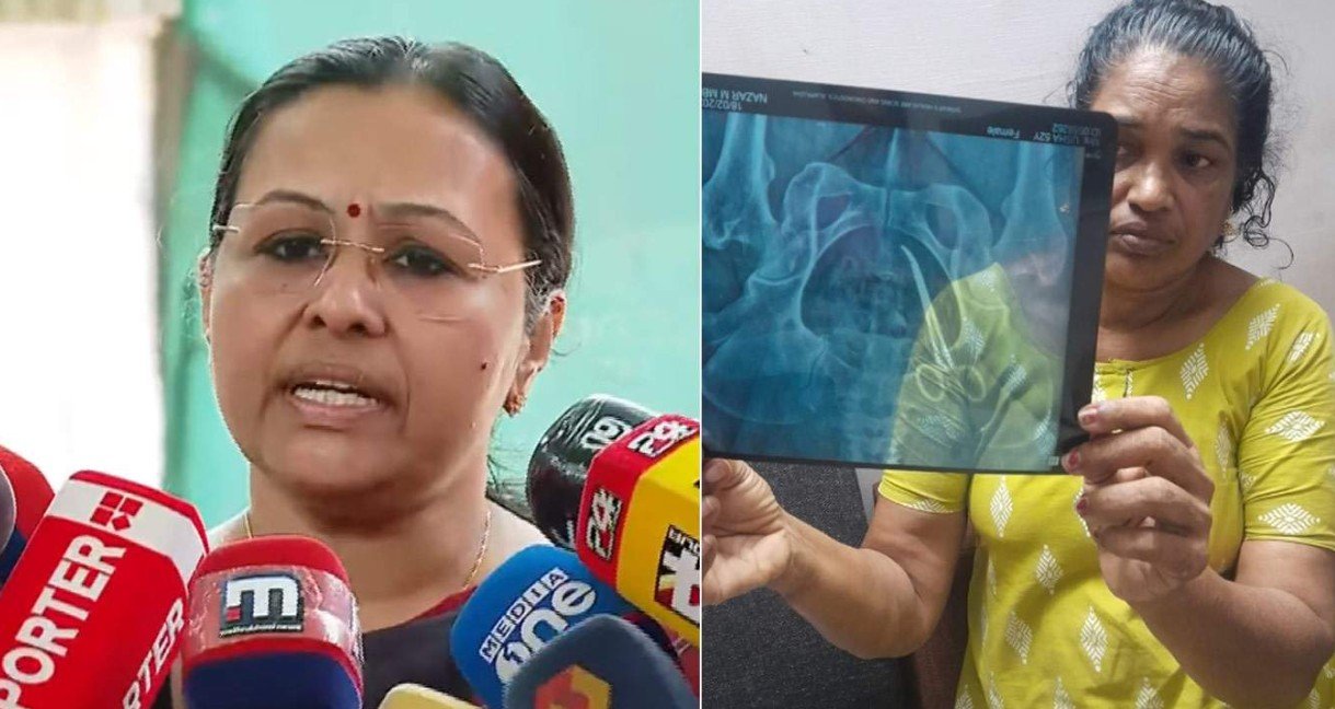 വയറ്റിൽ കത്രിക കുടുങ്ങിയ സംഭവം: ഗുരുതര വീഴ്ചയുണ്ടായി, നടപടിയുണ്ടാകും: മന്ത്രി വീണാ ജോർജ്