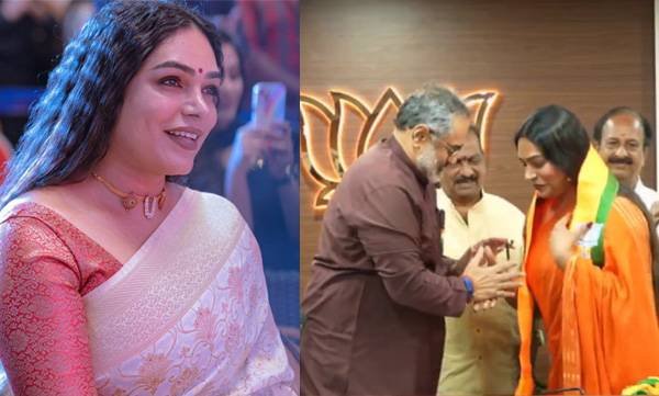 മേക്കപ്പ് ആര്‍ട്ടിസ്റ്റും ട്രാൻസ്ജെൻഡർ ആക്ടിവിസ്റ്റുമായ സീമ വിനീത് ബിജെപിയില്‍