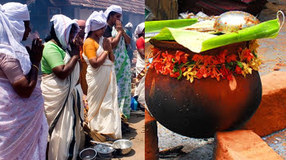 പണ്ടാരയടുപ്പില്‍ തീ പകര്‍ന്നു; ആറ്റുകാല്‍ പൊങ്കാലയ്ക്ക് തുടക്കമായി ; വന്‍ സ്ത്രീ കൂട്ടായ്മ