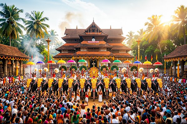 വെടിക്കെട്ടില്ലാതെ തൃശൂര്‍ പൂരം നടത്താൻ ധാരണ; കുടമാറ്റം 15 മിനിറ്റ് മാത്രം