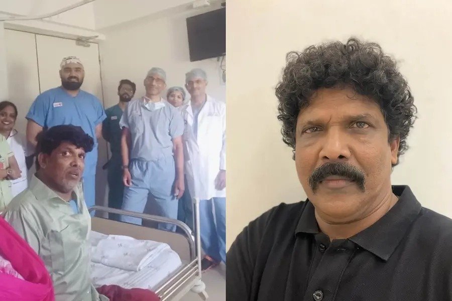 മമ്മൂക്കയ്ക്കും രമേഷ്പിഷാരടിക്കും നന്ദി’നടൻ കണ്ണൻ സാഗർആശുപത്രി വിട്ടു‌