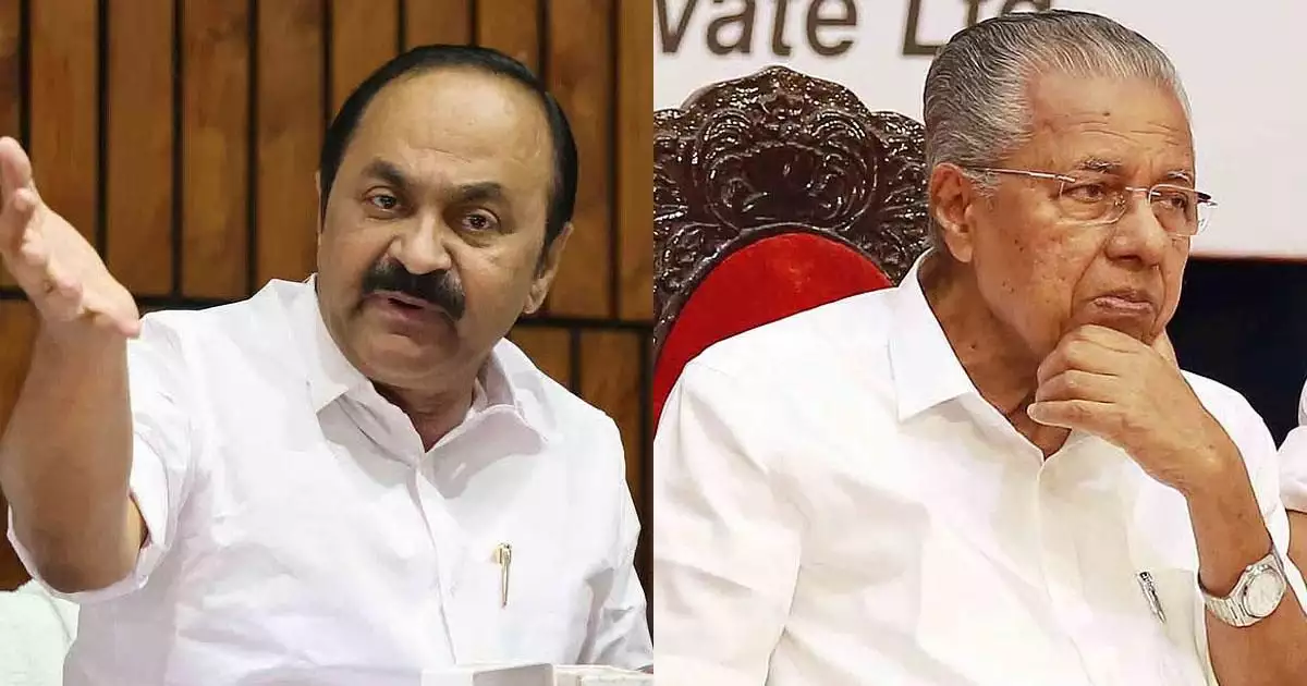 പച്ചക്കള്ളമാണ് പ്രോഗ്രസ് റിപ്പോർട്ടിൽ എഴുതിവച്ചിരിക്കുന്നത്; മുഖ്യമന്ത്രിക്കെതിരെ വി.ഡി സതീശൻ