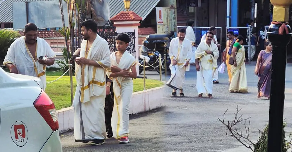 മുഖ്യമന്ത്രി പിണറായി വിജയന്റെ മകന്റെ ​ഗുരുവായൂർ സന്ദർശനം; ദൃശ്യങ്ങൾ പകർത്തിയ മാധ്യമപ്രവർത്തകനെ തടഞ്ഞു