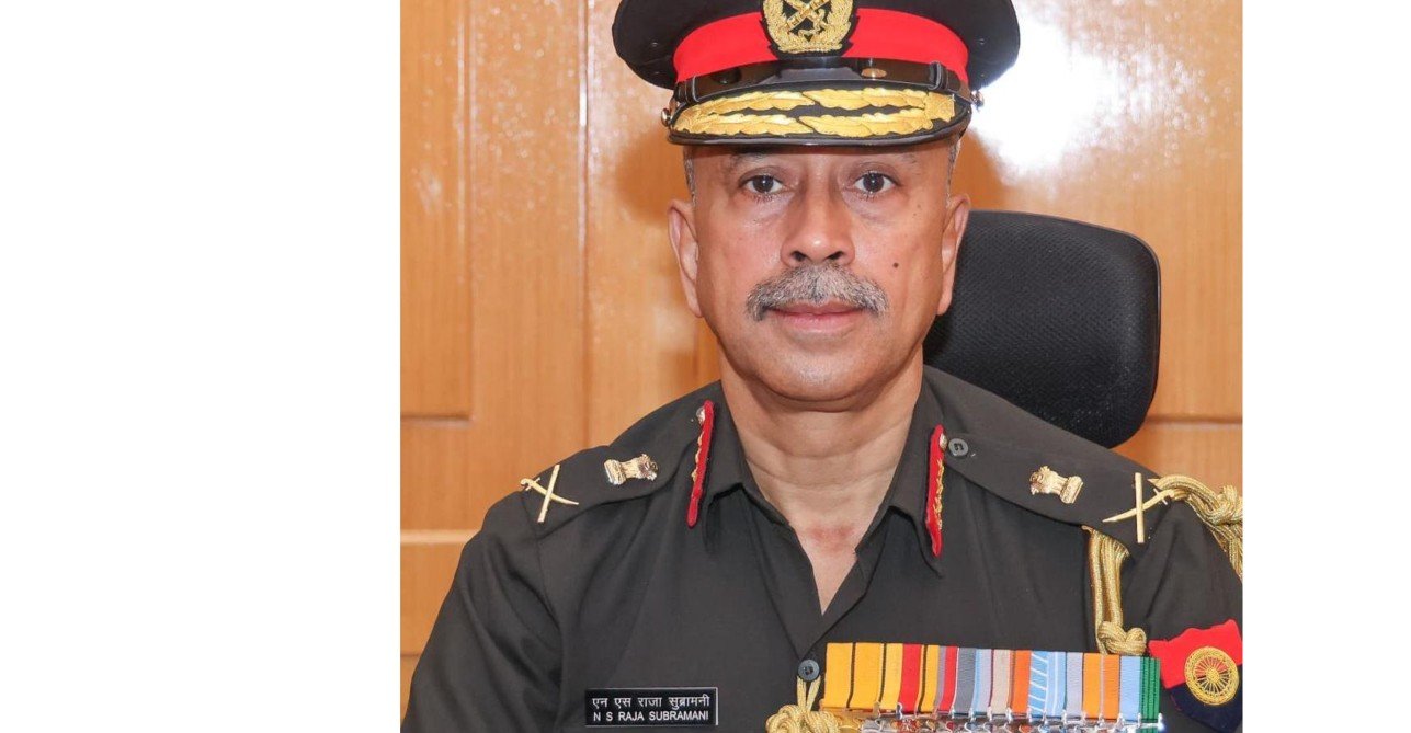 ലഫ്റ്റണന്റ് ജനറൽ എൻ.എസ് രാജാ സുബ്രമണി ഇന്ത്യയുടെ പുതിയ ചീഫ് ഓഫ് ഡിഫൻസ് സ്റ്റാഫ്