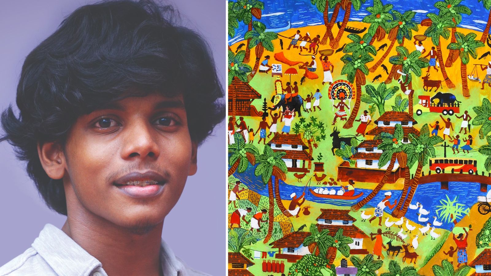 നിത്യജീവിതത്തിലെ മനോഹാരിതകൾ വരകളിലും വർണ്ണങ്ങളിലുമാക്കി ശ്രദ്ധേയനായ കൗമാരചിത്രകാരൻ അനുജാത് സിന്ധു വിനയ് ലാൽ ഇപ്പോൾ, കേരളത്തിൻ്റെ യശസ്സ് രാജ്യാന്തരങ്ങളിൽ എത്തിക്കുന്ന അതിബൃഹത്തായ ഒരു ചിത്രസംരംഭത്തിനു പിറകിൽ!