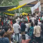ന്യൂഡൽഹി ജന്തർ മന്തറിൽ സംഘർഷം; പൊലീസ്-സമരക്കാർ ഏറ്റുമുട്ടൽ
