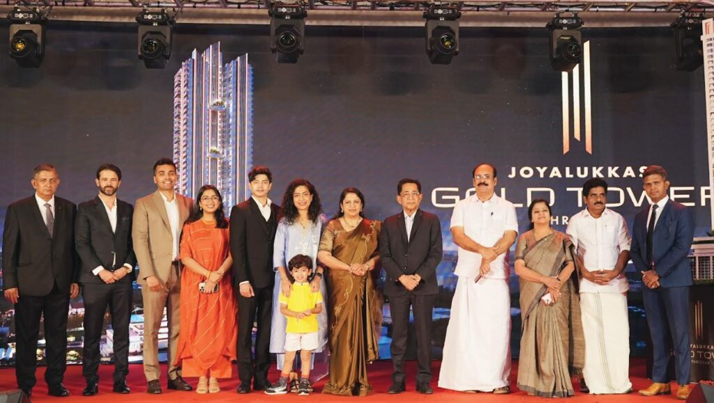 സംസ്ഥാനത്തെ ഉയരം കൂടിയ റസിഡൻഷ്യൽ ടവർ തൃശൂരിൽ; ‘ഗോൾഡ് ടവർ തൃശൂർ’ അവതരിപ്പിച്ച് ജോയ്ആലുക്കാസ്
