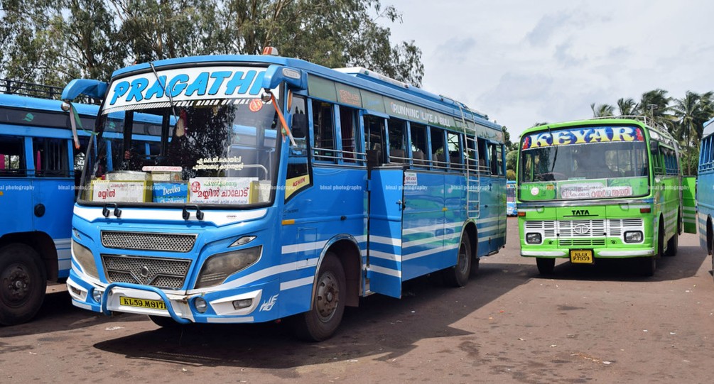 കണ്ണൂരിൽ 50 സ്വകാര്യ ബസുകൾ സർവീസ് നിർത്തി; സാമ്പത്തിക പ്രതിസന്ധി രൂക്ഷമെന്ന് ബസുടമകൾ