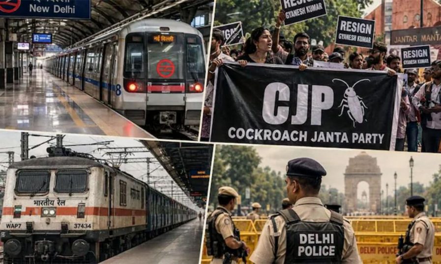 ഡൽഹിയിൽ കനത്ത സുരക്ഷ; 57 മെട്രോ സ്റ്റേഷനുകൾ അടച്ചിടും, 23,000 സുരക്ഷാ ഉദ്യോഗസ്ഥരെ വിന്യസിച്ചു