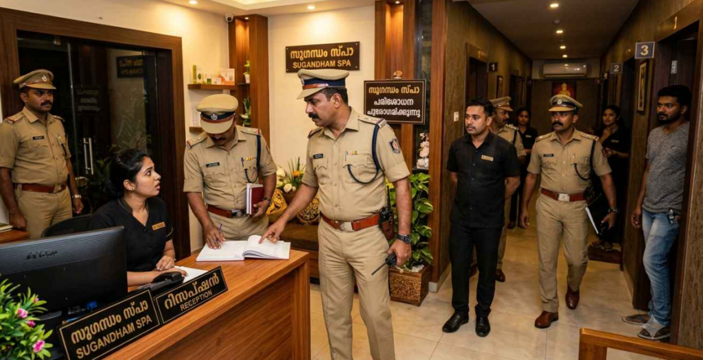 സംസ്ഥാനത്ത് ഓപ്പറേഷൻ സ്പാ കർശനമാക്കുന്നു; 586 സ്പാകൾ പൊലീസ് നിരീക്ഷണത്തിൽ